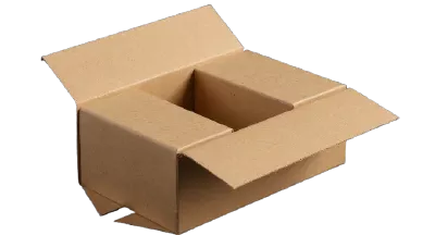 Fabricación de Cajas de Cartón Corrugado con Aletas Simples a medida
